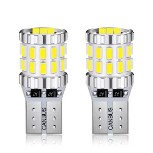 Cross Border T10 LED Bulbs 3014 Chip 30 SMD Decoded for Side Marker Position Interior Reading Lights