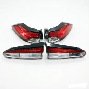 Cross LED Tail Light Rear Brake Light with Turn Signal Red Lens 12V 3000 Lumens Used in Excellent Condition
