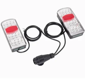Cross border Car Caravan Turn Signal Light Automotive LED Signal Light 13 pin European Socket Connector