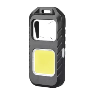 Cross border Multi function Keychain Light Outdoor Camping COB Work Light Portable Bottle Opener Flashlight Magnetic Type C Fast
