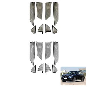 Crystal Illuminated Speaker Cover Ambient Light for BMW X3 G01 G48 Car Interior LED Horn Cover Trim