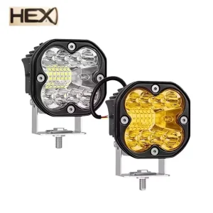 Cube Car LED Work Light 3 Inch 66W 22LED Spotlight Off Road Fog Driving Lamp Motorcycle Truck 4X4 ATV UTV Auxiliary Work Lamp