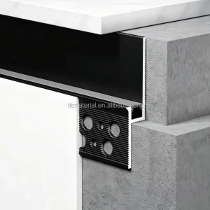 Custom Aluminum Window Sill Decor Strip Wall Corner Trim Profile Metal LED Channel Skirting Ceiling Coving Edge Hotel Project
