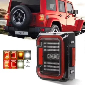 Custom Auto C Led Taillights Tail Lights Turn Signal For Jeep Jk Taillights Truck Cars