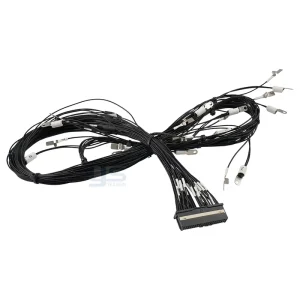 Custom Automotive Motorcycle Wire Harness Multi Branch Cable Assembly Electrical Wiring Loom Adapter Connector Aluminum