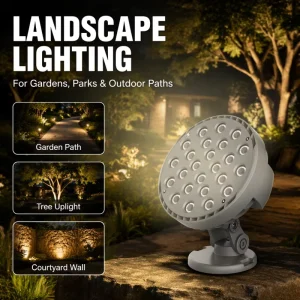 Custom Color Changing RGB LED Flood Light IP67 DMX512 for Hotel Bridge Plaza Building Exterior Facade Lighting