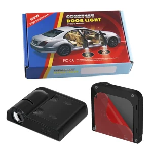 Custom Logo Wireless LED Welcome Light Projector Lamp for Car Door Interior Decorative Car Accessories
