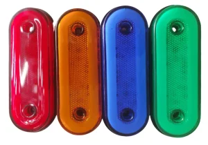 Custom Logo and Packaging LED Side Marker Light for Trucks and Trailers