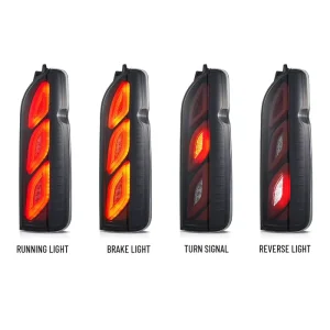 Custom Rear Light Lamp Led Taillamp Tail Lamp for Toyota Hiace Tail Light