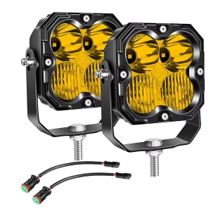 Customizable 4.5 Inch 30W LED Offroad Combo Work Light IP67 Waterproof Car Truck SUV ATV Pillar Roof Mount Single Series