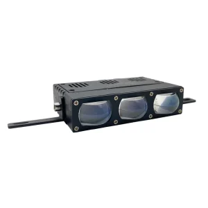 Customizable Yellow and White Dual Beam Motorcycle Lighting System Led Front Motorcycle Headlights Motorbike Work Driving Lights