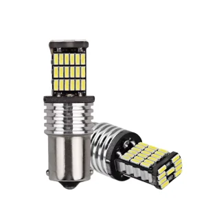 Customization 1156 Car Backup Reverse Lamp 4014 45SMD P21W BA15S Auto Tail Light 1156 Canbus Error Free Led Brake Light Bulbs