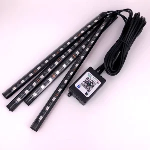 Customization Ambient Lighting Car APP Control RGB LED Under Car Tube Strip Underglow Body Neon Light Kit Car LED Strip Lights