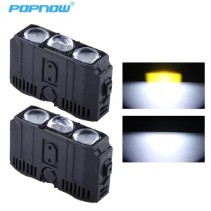 Customized 180W 6500k High Power Car Auxiliary Lighting Three Eyes Projector Lens Car LED Grille Lights
