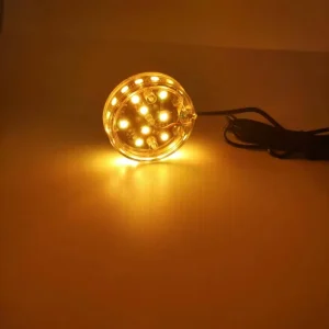 Customized 24pcs High Power Motorcycle Led Fender Wheel Light Motorcycle Lighting System