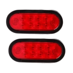 Customized 6″ Oval LED Rear Turn Signal Truck Trailer Light Set Factory Direct Car Light Accessories