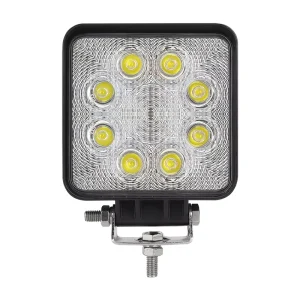 DC 12V 24V 24W LED Work Light for Trucks Autos SUVs Tractors Forklifts Fog Headlights