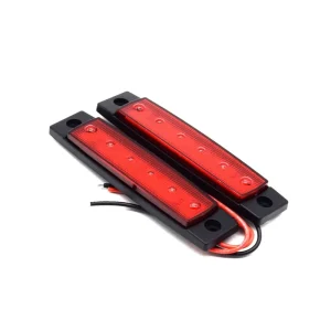 DC Truck Trailer Universal LED Side Marker Light Indicator Light Rear Side Marker Light 3.8 Inch 12V Universal Car Led Choke