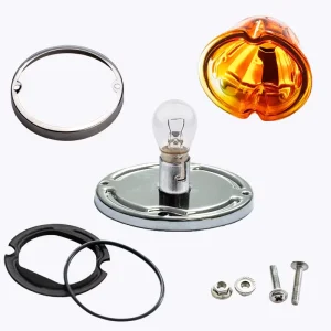 DC12V/24V Watermelon Light Halogen Bulb Truck Trailer Motorbike Electric Car Tail Side Lights Glass Truck Lens