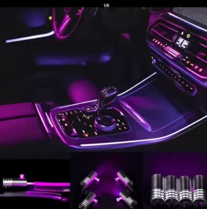 DIY Auto RGB LED IP65 Rated Plastic Car Interior Atmosphere Light for 99% Vehicle Models