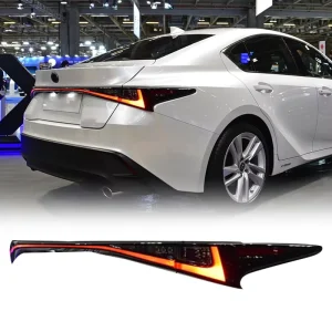 DK Motion Car LED Tail Lamps Assembly for Lexus IS250 IS200t IS300 IS350 Start up Animation Sequential Turn Signal