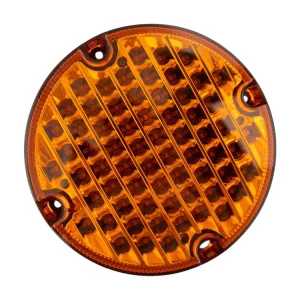DOT Approval 24V Amber Red Round Beacon Light for School Bus LED Flashing Warning Lights