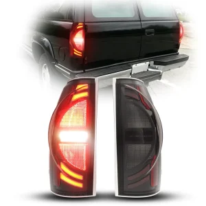 DOT Led Tail Lights with Turn Signals for Chevy Silverado C/K 1500 2500 3500 Suburban Blazer Tahoe GMC Sierra Yukon