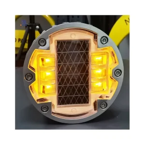 DPWH Approved 6 LEDs Solar Cat Eye Road Marker Solar Powered Road Stud Light Reflectors