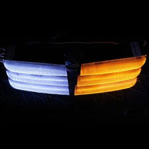 适用于特定车型的定制 DRL 市场后装头灯日间行车灯设计 5D 天使眼汽车照明工厂