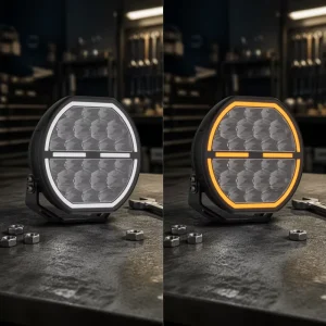 DRL Combo Beam Spot Lights 7 Inch Round LED Work Lights Off road Truck LED Fog Driving Lights