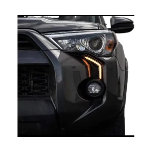 DRL Daytime Running Light LED Foglamp Cover Foglight Frame for toyota 4runner