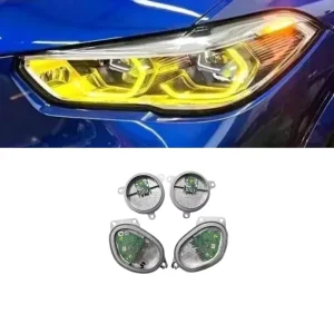 黄色天使眼 DRL 模块，适用于 G05 X5 G06 X6 F95 X5M F96 X6M 激光前照灯日间行车灯