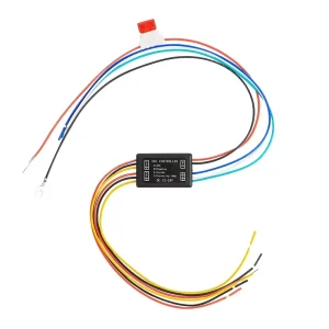 DRL控制器 汽车LED日间行车灯控制器 继电器线束 调光器 开关 12-24V 转向信号灯控制器