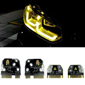 黄色发光二极管 DRL 模块 前照灯升级 X3 G01 X4 G02 G08 原始设备制造商 6002TZ0393 6002TZ0394 车灯配件