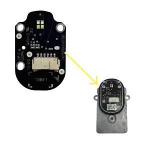 天然白色DRL发光二极管板1473000168 5TA998475C，适用于V W途锐途观L日间行车灯芯片