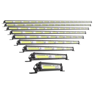 DXZ BAR COB D1 20 Inch COB Flood LED Light Bar 12 24V 18W Waterproof Slim Universal Off Road Work Light for