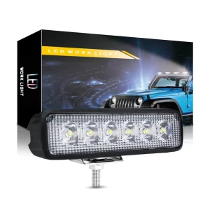 DXZ Car 6LED Work Light 2W Car Light 4×4 Spotlight Off road Work Light 12V for Truck ATV UTV