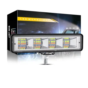 DXZ OEM 6 inch 24LED 72W Fog Offroad Driving Work Car Light Bar Universal 12-24V LED Spotlight CE Certified 1 Year Warranty