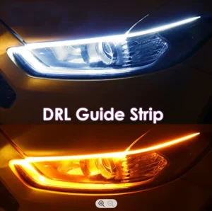 Daytime Running Led Car Light Universal Dynamic Turn Yellow signal Function Drl Led Driving Light Led Daytime Running Lights