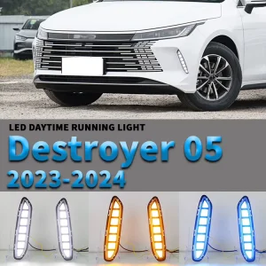 Daytime Running Light DRL Front Bumper Lamp Auto Lighting Parts for BYD Destroyer New Energy Car Exterior Accessories
