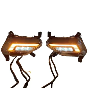 Daytime Running Light Fog Front Head Bumper Lamp DRL Reflector for Hyundai IX25 Creta LED Accessories Auto Modify Parts