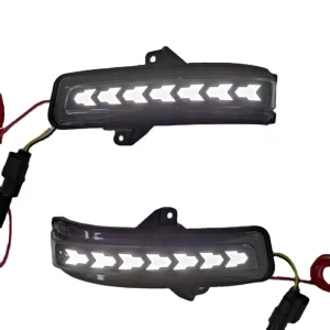 Daytime Running Light Led Rear View Mirror Cover Lamp Side Turn Signals DRL ABS for Suzuki Swift Indicator Parts