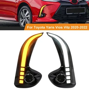 Daytime Running Light with Fog Lamp Set for Toyota Yaris Vios