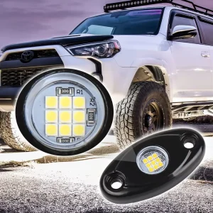 Decoration Underglow LED Rock Lights for Off Road Trucks Cars UTV ATV SUV Motorcycle Under Car Rock Light for 4×4 Off road