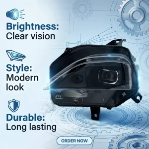 Deepal L07 LED Projector Headlight Assembly Modern Style Clear Beam OEM Replacement Auto Lamp
