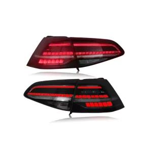 Demillon Car Accessories Durable Waterproof LED Daytime Running Lighting Tail Light for VW Golf 7 7.5 MK7