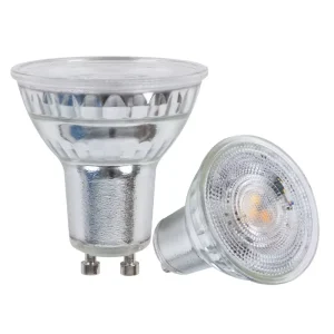 Dimmable LED Spotlights with GU10 Glass Bulb 5W 7W Indoor Bedroom Downlight for Home Office Hotel Aluminum MR16 Base