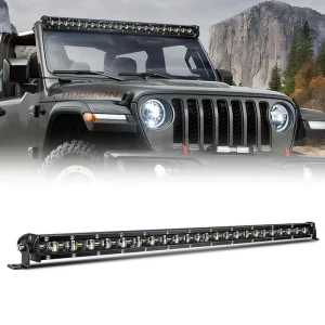 Directional LED Light Bar for Off Road Vehicles 180° Adjustable Spot Beam Light Bar Off road