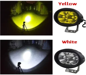 Double Eyes CREE LED 20W 1000 Lumens 12-60V Oval Spotlight for Car Cross Country Roof Auxiliary Work Light