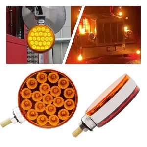 Double Face Flat Truck LED Light IP67 Waterproof High Brightness Decorative Car Lamp Universal Fitment for Trucks